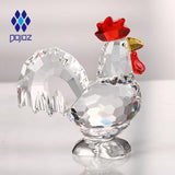 Crystal Dog Figurine for Birthday Gifts Chinese Zodiac Animal Art Craft Lucky Fortune Desktop Decor for Home Office Display