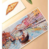 300g Cotton Watercolor Notebook Medium Thick and Fine Grain Speed Book Portable Storybook Student Supplies  Stationary Notebook
