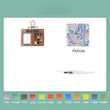 AOOKMIYA 12-color Schminke Watercolor Mini Paint Box Walnut Travel Portable Watercolor Palette Student Painting Art Supplies