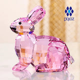 Crystal Dog Figurine for Birthday Gifts Chinese Zodiac Animal Art Craft Lucky Fortune Desktop Decor for Home Office Display
