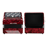 AOOKMIYA HK·LADE 69 Keys 96 Bass Accordion Bayan Accordion With Strap Bag Professional Keyboard Instrument For Performance/Teaching AOOKMIYA.COM