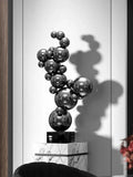 Ma to Success Decorations Home Decor Stainless Steel Art Sculpture,Living Room Decoration,Entrance,TV Cabinet,Desktop Ornament