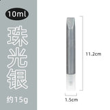 10ml/ Pearlescent Color Acrylic Pigment 3d Stereoscopic Painting Pen DIY Glass/ceramic Crafts Painting Border Waterproof Pigment