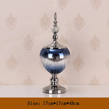 AOOKMIYA Glass Sculpture Artwork Decor, Living Room Decor, Office Desktop Decoration, Home Statue, Nordic Creative Crafts, Luxury Gifts