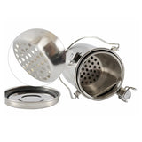 AOOKMIYA Stainless steel pen-washing bucket sealed portable pen-washing device drying pen holder sketching oil painting art supplies
