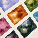 AOOKMIYA Canada ROCKWELL Mineral Acuarela Paint Magic Layered Sedimentary Color Watercolor 12 Colors 0.5/1/2ML Painting Art Supplies