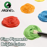 AOOKMIYA Marie's Watercolor Paint Set,24 Colors 5ml Tubes,Excellent Transparency and Vibrant Colors,for Adults,Hobbyists,Students