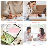 Large Capacity Pencil Case 3 Compartment Pouch Pen Storage Bag Double Side Opening Student Stationery Organizer School Supplies