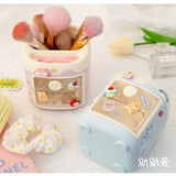 Cute Pig Pen Holder Student Stationery Gift Children Girl Ornaments Desk Storage Box Desk Accessories Large Capacity Pen Holder