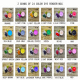 2g /bag Candle Dye Paints for  Soy Wax Candle Oil Colour Coloring Dye Candle Making Supplies Eid Mubarak DIY Gifts Party