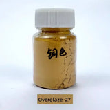 Handmade glaze color pigment Ceramic glaze pigmentsLead-free new color pigments Low temperature pigment powder 28 colors