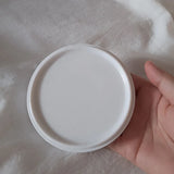 AOOKMIYA Paiting Palette With 6 Fan Sub Grid Partitio,Pigment Dish For Chinese Painting And Watercolor Pigment,Melamine Material  AOOKMIYA.COM