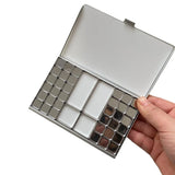 AOOKMIYA Empty TN Magnetic Watercolor Box Portable Travel Paint Dispenser Box Palette Iron Box Beginner Students Art Supplies