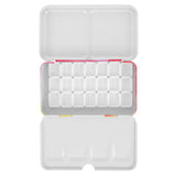 Watercolor Paint Mini Empty Tin Metal Portable Palette Watercolor Paint Box Plastic Travel Pans Durable Art Supplies