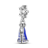 2025 Hot Sale Charms Bead 925 Sterling Silver Pink Butterfly Luminous Firefly Dangle Fit Bangle Bracelet Necklace DIY Jewelry