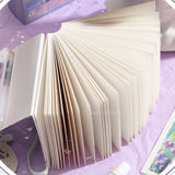 AOOKMIYA Portable Empty Acrylic Watercolor Palette Watercolor Book Set 8/12 Grid Paint Tray Art Student Travel Painting Art Supplies