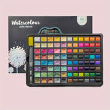 AOOKMIYA 48/88 color solid watercolor set pearlescent metallic watercolor painting paint AOOKMIYA.COM
