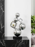 Luxury Stainless Steel Art Ornaments,Sculptures,Living Room Wine Cabinets,Niche Ornament,Hotel Office Entrance Decoration,Crafts