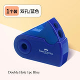 1Pc Faber Castell Double Hole Pencil Sharpener with Eraser Ladybug / Fish / Eagle Cute Stationery Back To School
