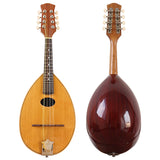 AOOKMIYA High Grade Mandolin 26 Inch Wood Solid Spruce Wood 8 String Mandolin Guitar Scoop Shape Mandoline With Fog Problem AOOKMIYA.COM