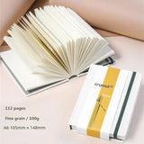 Art Students Thick Hand-drawn Sketchbook Mini Portable Watercolor Book A5 Oil Sketching Paper Hard Cover Outdoor Sketching