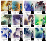 AOOKMIYA Super Vision New Layered Watercolor Paint 15ML/tube Mineral Texture Antique Illustration Precipitation Color Art Supplies