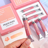 AOOKMIYA Super Vision 2024 Peach Pink Pearlescent Watercolor Paint Tube Set 8ML 3 Colors Professional Metallic for Painting Art Supplies