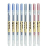 6/8Pcs/Set Gel Pen Black/Red/Blue 0.38/0.5mm Ink Japan Color Pen Office School Ballpoint Pen Japanese Kawaii Stationery