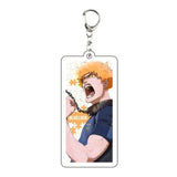 AOOKMIYA ART+ Creative Gifts Blue Lock Isagi Yoichi Acrylic Anime Keychain Bag Charms Pendant Jewelry Cute Creative Key Ring Friends Gift Figure Cartoon