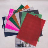 AOOKMIYA 28x21cm Cross Stitch Canvas Grid 14CT Square Embroidery Fabric Canvas Grid Handmade Convenient Plastic Canvas Fabric Home