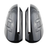 AOOKMIYA For BYD Atto3 Atto 3 Yuan Plus 2022 2023 Accessories Car Rear Side View Rearview Mirror Cover Trim Imitation Carbon Fiber