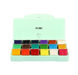 18/24 Color Professional Gouache Watercolor Paints Set 30ml Watercolor Drawing Tools Jelly Gouache Paint Art Supplies for Artist