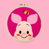 AOOKMIYA DIY Craft Punch Needle Embroidery Kits Sewing Kit Needlework Cross Stitch for Beginner Magic Pock Pen Set Home Painting Decor
