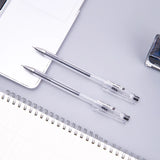 Deli 4/8pcs 0.3mm Black Ink Gel Pen Office Finance Signature Pen Student School Supplies Stationery High-quality Pen Signing Pen