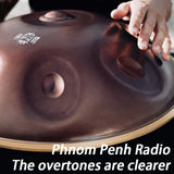 AOOKMIYA 9 Tone HandPan Drum Handmade 10 Note Tongue Drum Professional Handpan Adult Steel Tongue Drums Musical Instruments Percussion AOOKMIYA.COM