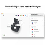 Logitech MX Master 3S Wireless Bluetooth Mouse Business Office Softtone Mouse Ergonomic Business Office Mouse