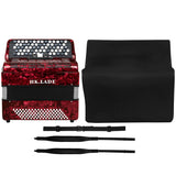 AOOKMIYA HK·LADE 69 Keys 96 Bass Accordion Bayan Accordion With Strap Bag Professional Keyboard Instrument For Performance/Teaching AOOKMIYA.COM