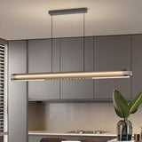 Modern Minimalist Chandelier Suitable for Restaurants Cafes Office Desk Indoor Pandant Lighting Glossy Hanging Lamp Fixtures