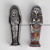 AOOKMIYA Creative Handicrafts Egyptian Coffin Totems Filled With Kings And Mummies Gift Home Ornaments