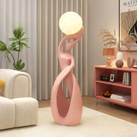 AOOKMIYA ART+ Creative Gifts Aesthetic Miniature Luxury Art Figurines Creative Miniatures with Night Light Modern Sofa Beside Home Decoration Funny Gifts