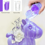 100ml Fluid Painting Paints DIY Plaster Ornaments Handicrafts Flowing Graffiti Materials Liquid Flowing Acrylic Paints 38 Colors