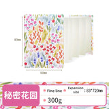 AOOKMIYA Fabric Water Color Paper 300g Portable Travel Sketchbook Wood Pulp Fine Grain Art Student Special Painting Art Supplies