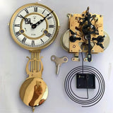 Old-Fashioned Mechanical Winding Floor Wall Table Full Copper Clock Movement Accessories 31 Days 15 Days