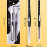 AOOKMIYA 2-pack Rubbing Pen Wooden Sponge Pen for Highlight Brightening Charcoal Pen Sketch Gray Surface Pen Student Sketch Art Supplies