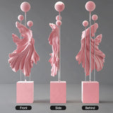 Large Modern Betta Fish Figurine Floor Sculpture Luxury Home Decor for Living Room Floor Standing Ornaments Entryway Decoration