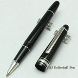 Limited Edition Msk-163 Ultra Matte Black MB Rollerball High Quality Gel Ballpoint Fountain Pens Office School Serial Number