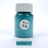 Handmade glaze color pigment Ceramic glaze pigmentsLead-free new color pigments Low temperature pigment powder 28 colors