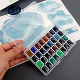 AOOKMIYA White Night Precipitation Color 32 Color Watercolor Paint Packing 0.5/1ML Master Level Layered New Color Artist Art Supplies