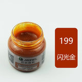 Dazzling Fluorescent Textile Fiber Acrylic Paint Single Bottle 50ml Colorful Painting Clothes Dye Waterproof Graffiti Diy