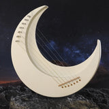AOOKMIYA Portable Lyre Harp 7 String Miniature Moon Harp Professional Lira Instruments Adult Lyres Children's Rare Musical Instrument AOOKMIYA.COM
